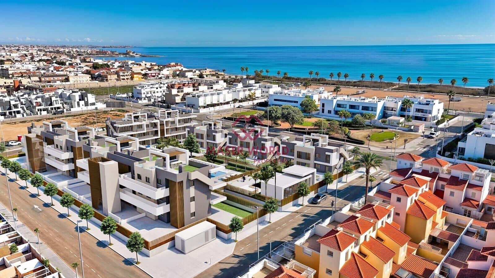 3 soverom Leilighet til salgs i Torre de la Horadada med svømmebasseng - € 398 900 (Ref: 8948699)