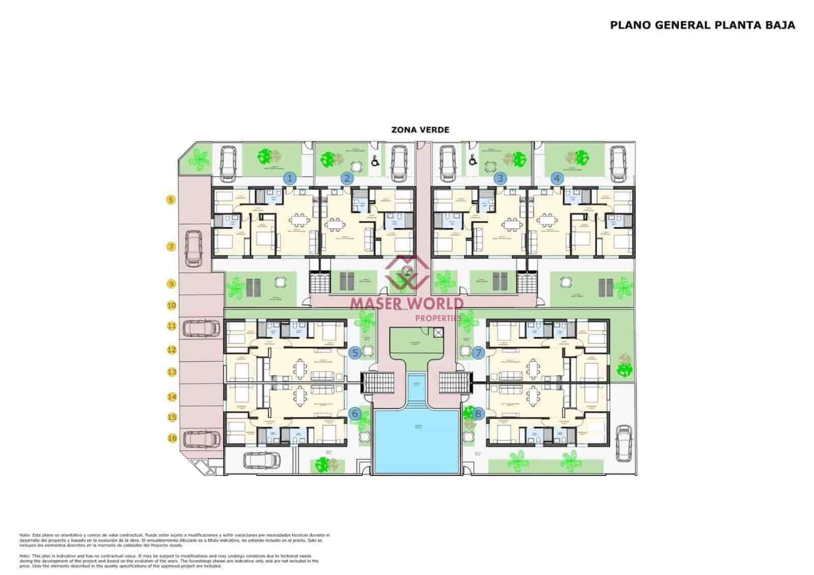3 bedroom Bungalow for sale in Pilar de la Horadada with pool - € 289,900 (Ref: 8948702)