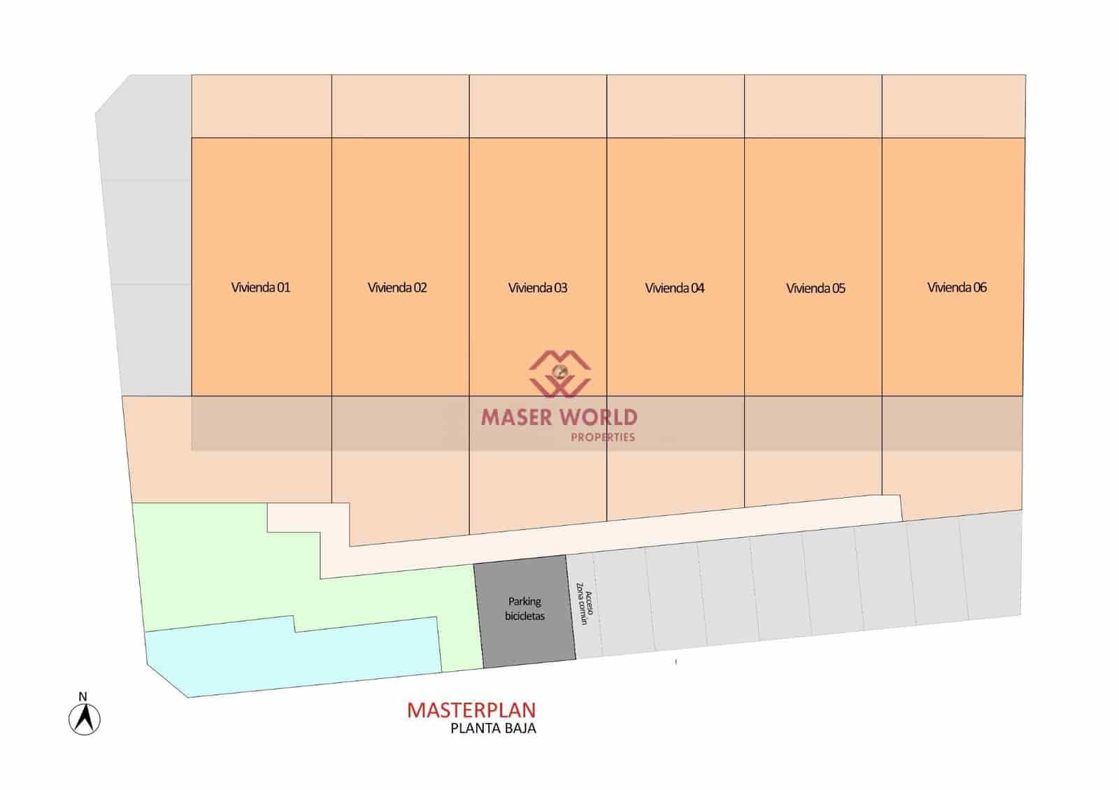 2 Zimmer Bungalow zu verkaufen in Pilar de la Horadada mit Pool - 319.900 € (Ref: 8948714)