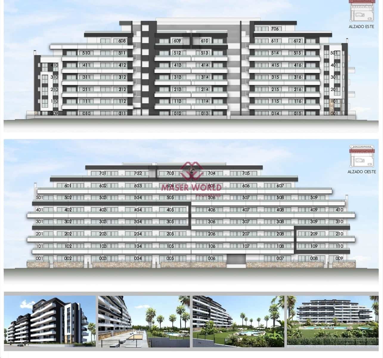 2 soveværelse Lejlighed til salg i San Miguel de Salinas med swimmingpool - € 239.000 (Ref: 8948715)