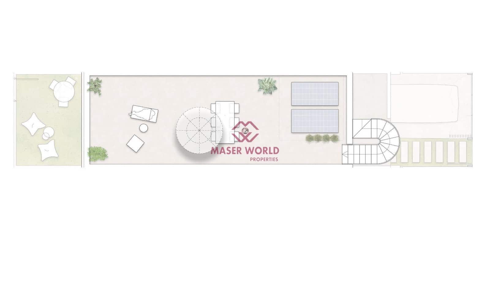 2 bedroom Terraced Villa for sale in Pilar de la Horadada with pool - € 299,900 (Ref: 8948721)