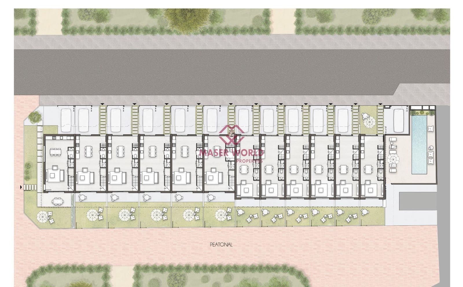 3 bedroom Semi-detached Villa for sale in Pilar de la Horadada with pool - € 437,900 (Ref: 8948723)