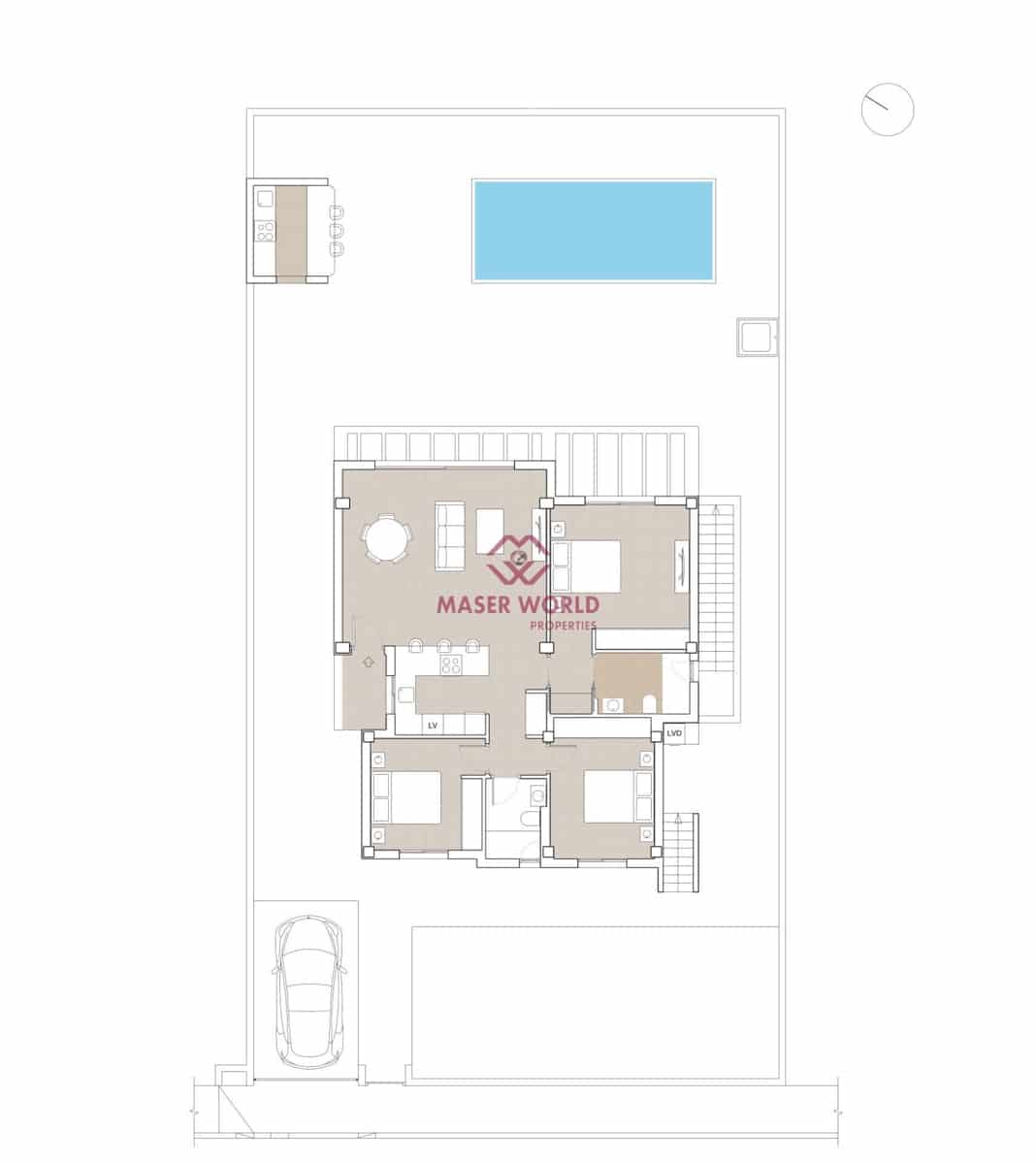 3 bedroom Villa for sale in Polop - € 475,000 (Ref: 8948729)