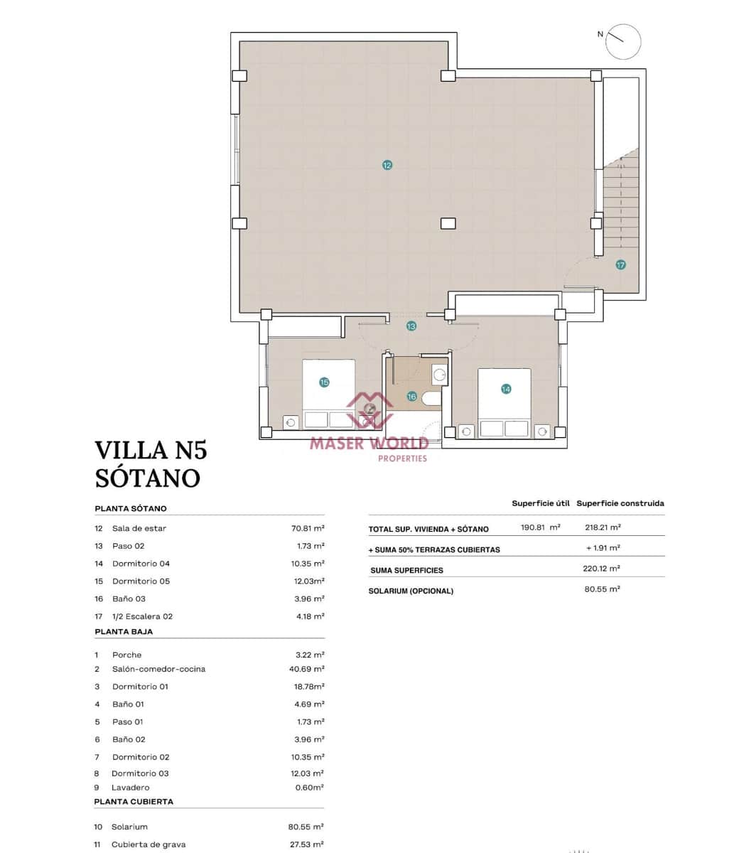 5 bedroom Villa for sale in Polop - € 598,750 (Ref: 8948730)