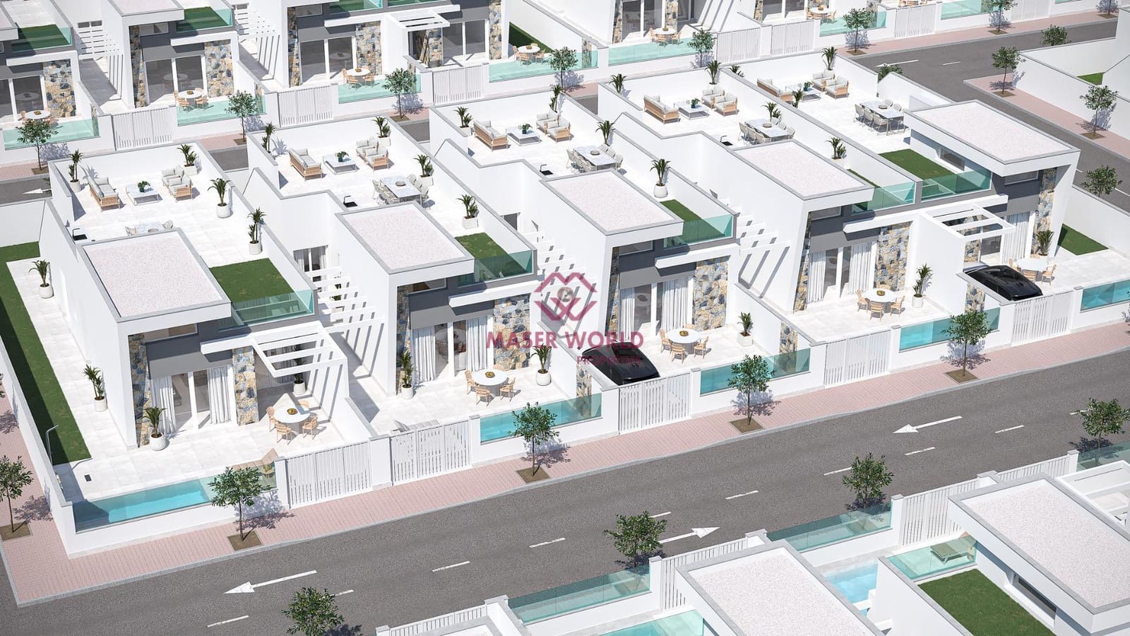 3 soverom Villa til salgs i Los Alcazares med svømmebasseng - € 392 000 (Ref: 8976028)