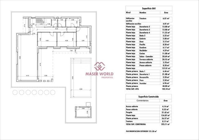 4 chambre Villa/Maison à vendre à Aspe avec piscine - 552 500 € (Ref: 9003474)