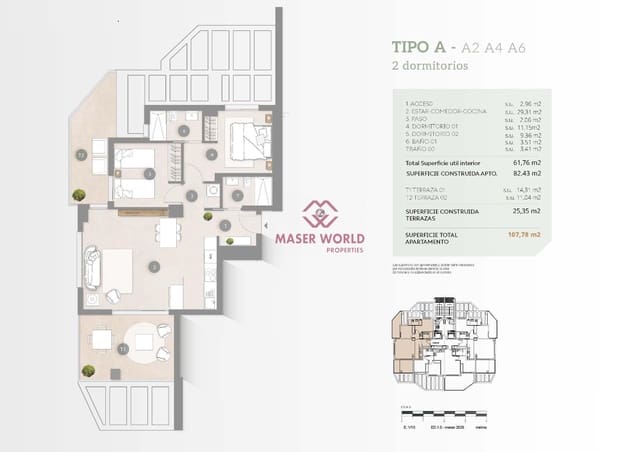 2 slaapkamer Appartement te koop in Playa Arenal - Bol, Calpe / Calp met zwembad - € 430.000 (Ref: 9005405)