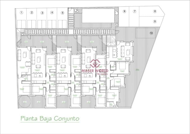 3 quarto Bungalow para venda em San Pedro del Pinatar com piscina - 269 900 € (Ref: 9089663)