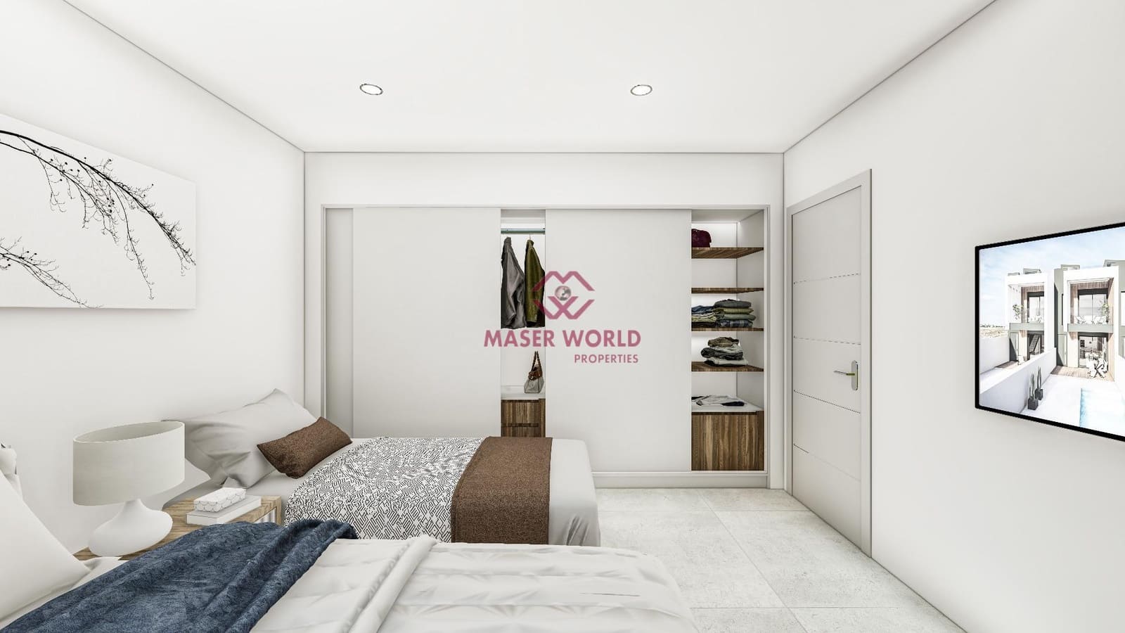 3 soveværelse Rækkehus til salg i Pilar de la Horadada med swimmingpool - € 385.000 (Ref: 9089665)