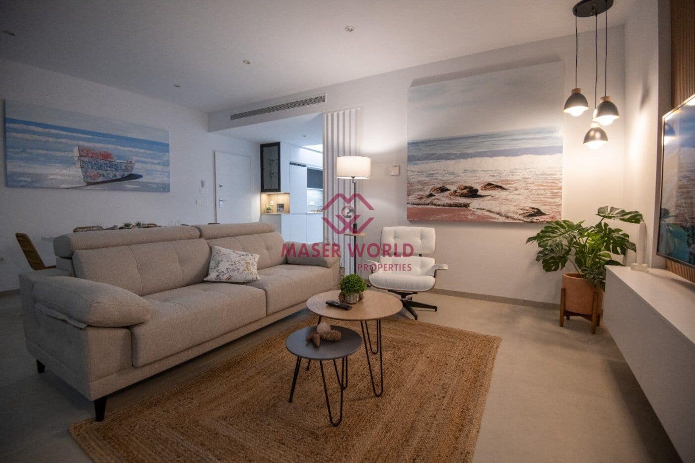 3 sypialnia Dom szeregowy na sprzedaż w Santiago de la Ribera z basenem garażem - 595 000 € (Ref: 9089667)