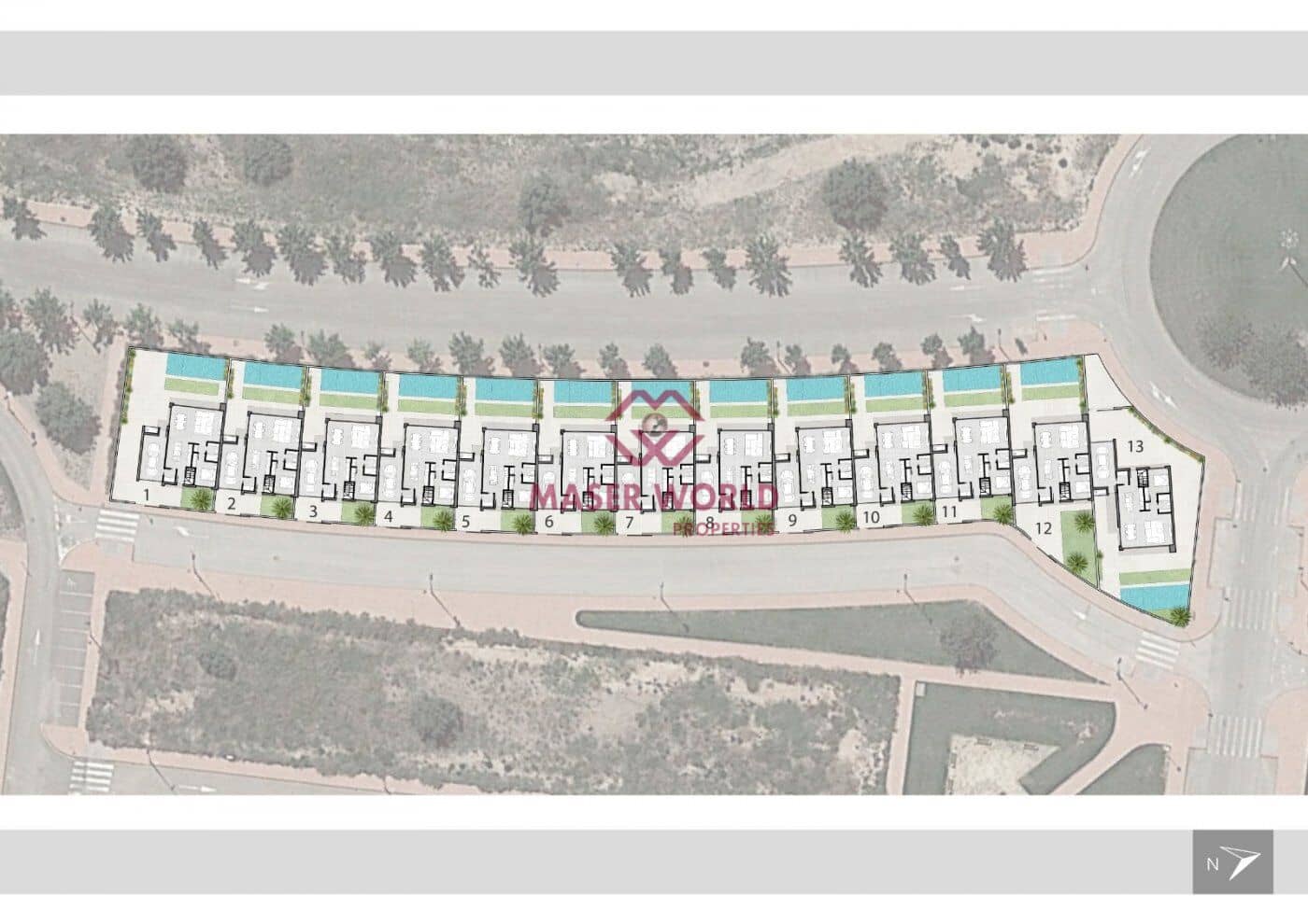 3 sypialnia Dom szeregowy na sprzedaż w Santiago de la Ribera z basenem garażem - 595 000 € (Ref: 9089667)