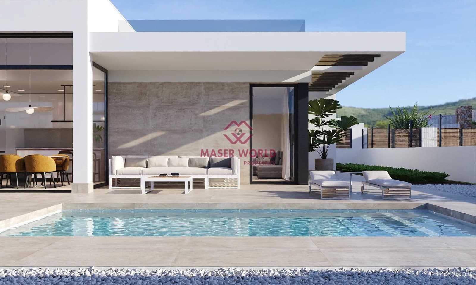 3 sovrum Villa till salu i Hacienda del Alamo med pool - 379 900 € (Ref: 9116667)