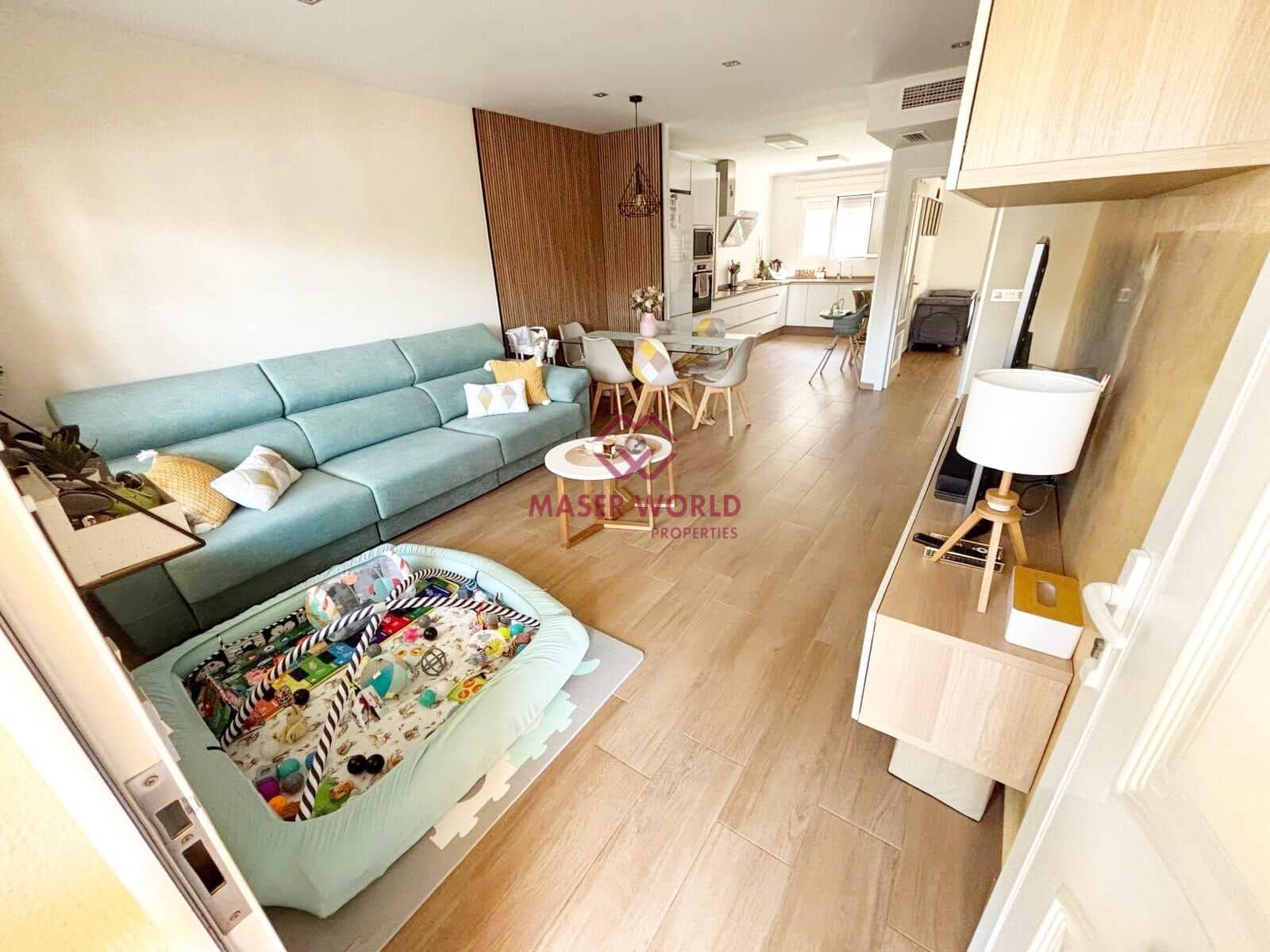 4 soveværelse Lejlighed til salg i Puerto de Mazarron med garage - € 239.000 (Ref: 9129623)