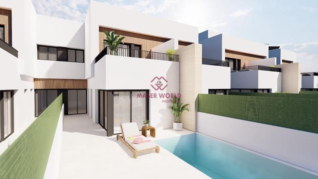 3 makuuhuone Paritalo myytävänä paikassa Santiago de la Ribera, San Javier mukana uima-altaan 
autotalli - 369 900 € (Ref: 9130314)