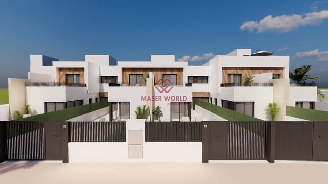 3 makuuhuone Paritalo myytävänä paikassa Santiago de la Ribera, San Javier mukana uima-altaan 
autotalli - 369 900 € (Ref: 9130314)