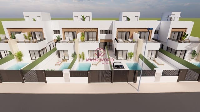 3 makuuhuone Paritalo myytävänä paikassa Santiago de la Ribera, San Javier mukana uima-altaan 
autotalli - 369 900 € (Ref: 9130314)