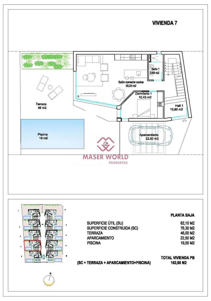 3 soverom Villa til salgs i Los Altos med svømmebasseng - € 509 000 (Ref: 9183554)