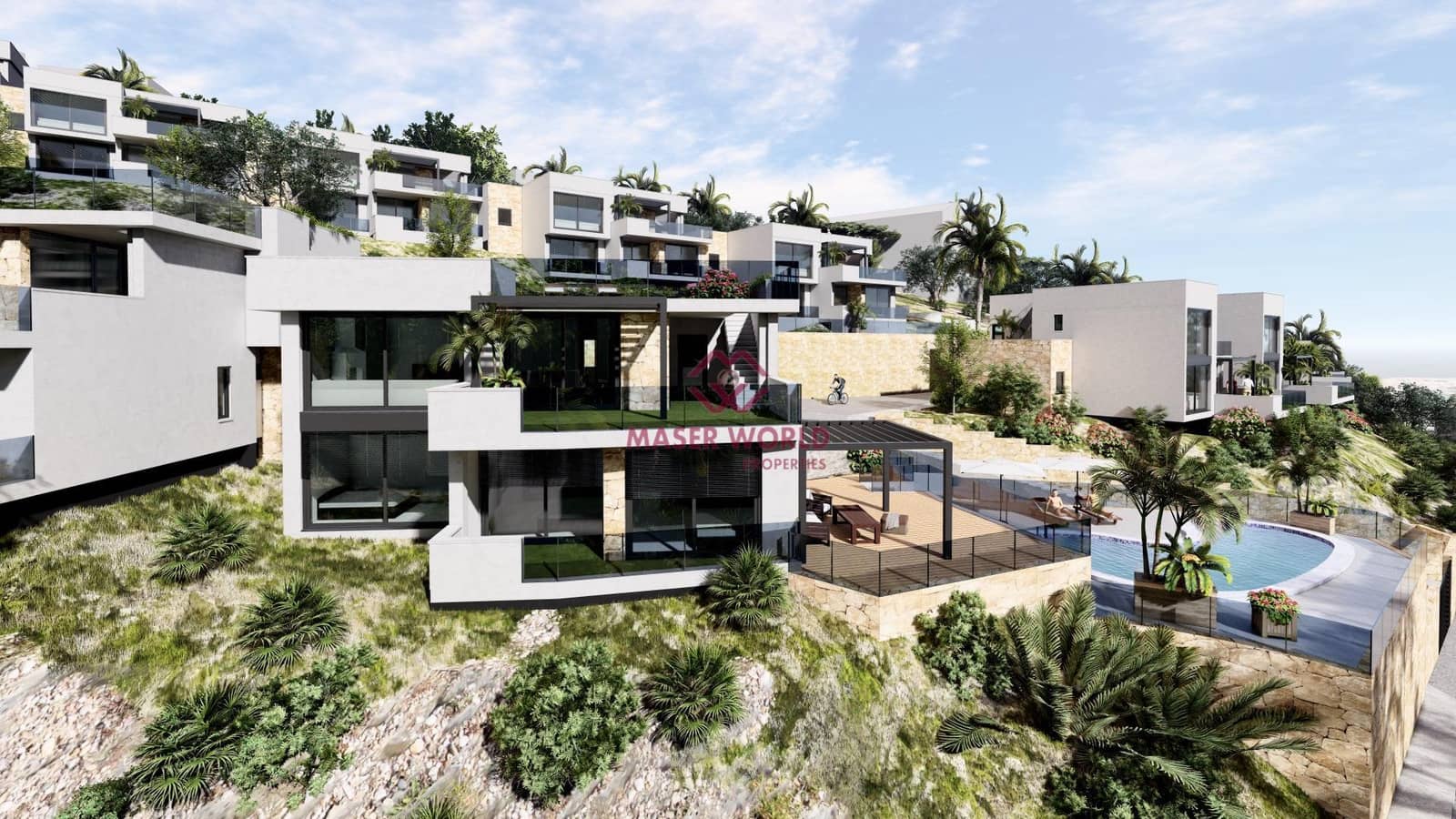 4 camera da letto Villetta Bifamiliare in vendita in Altea con piscina garage - 790.000 € (Rif: 9183555)