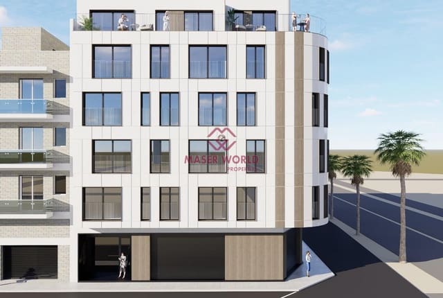 2 sypialnia Penthouse na sprzedaż w Playa del Acequión, Torrevieja z basenem garażem - 350 000 € (Ref: 9183557)