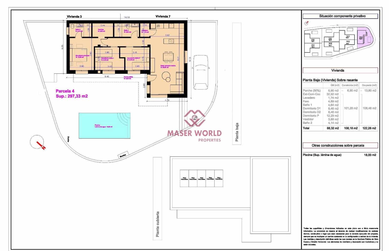 3 sypialnia Willa na sprzedaż w Daya Nueva z basenem - 420 000 € (Ref: 9183564)