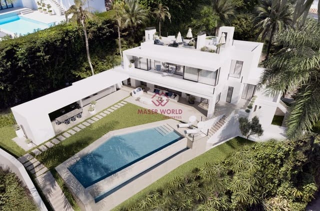 6 sypialnia Willa na sprzedaż w Marbella z basenem garażem - 7 800 000 € (Ref: 9186789)