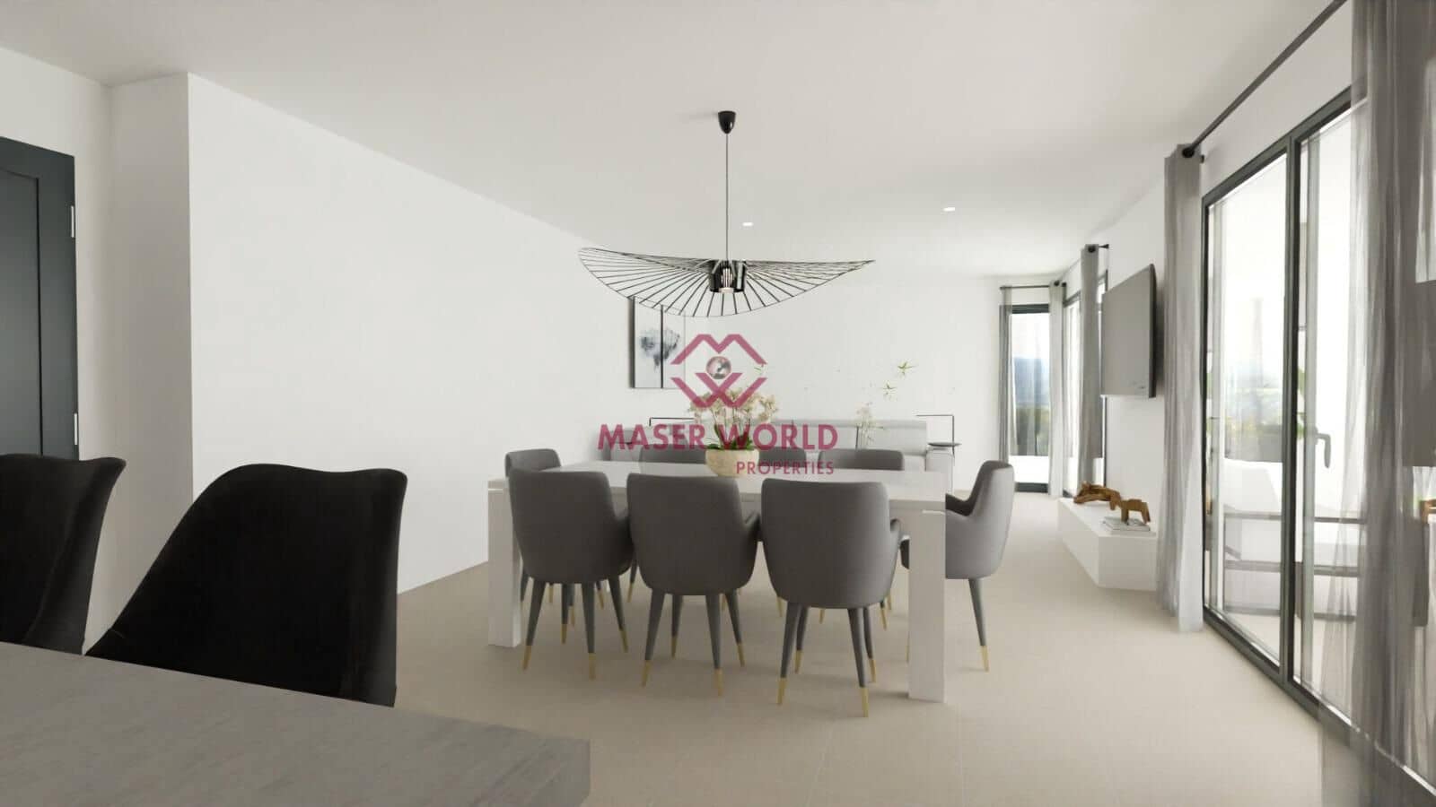 3 sypialnia Willa na sprzedaż w Monforte del Cid z basenem - 450 500 € (Ref: 9186792)