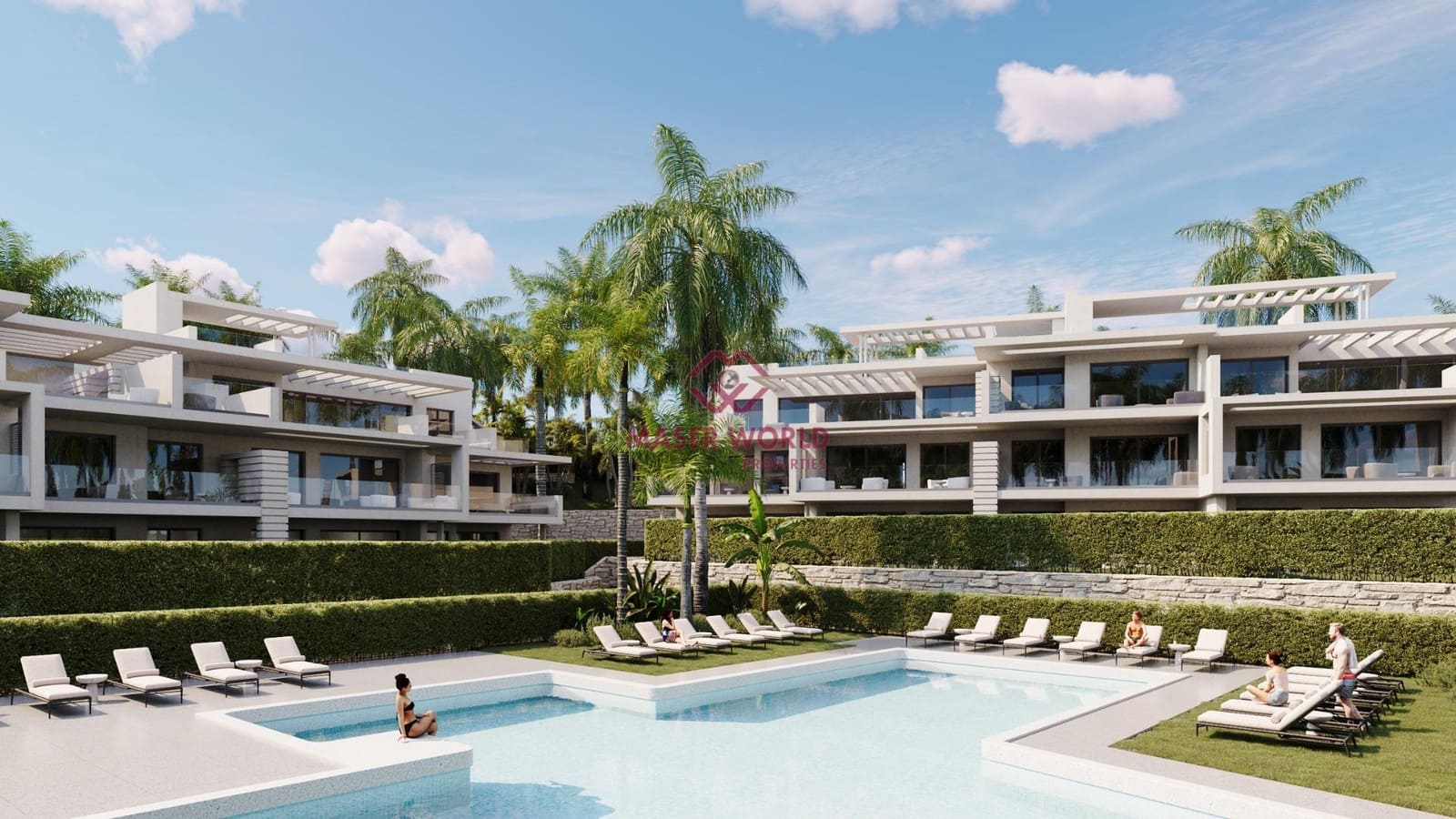 2 sypialnia Apartament na sprzedaż w Estepona z basenem - 495 000 € (Ref: 9188349)