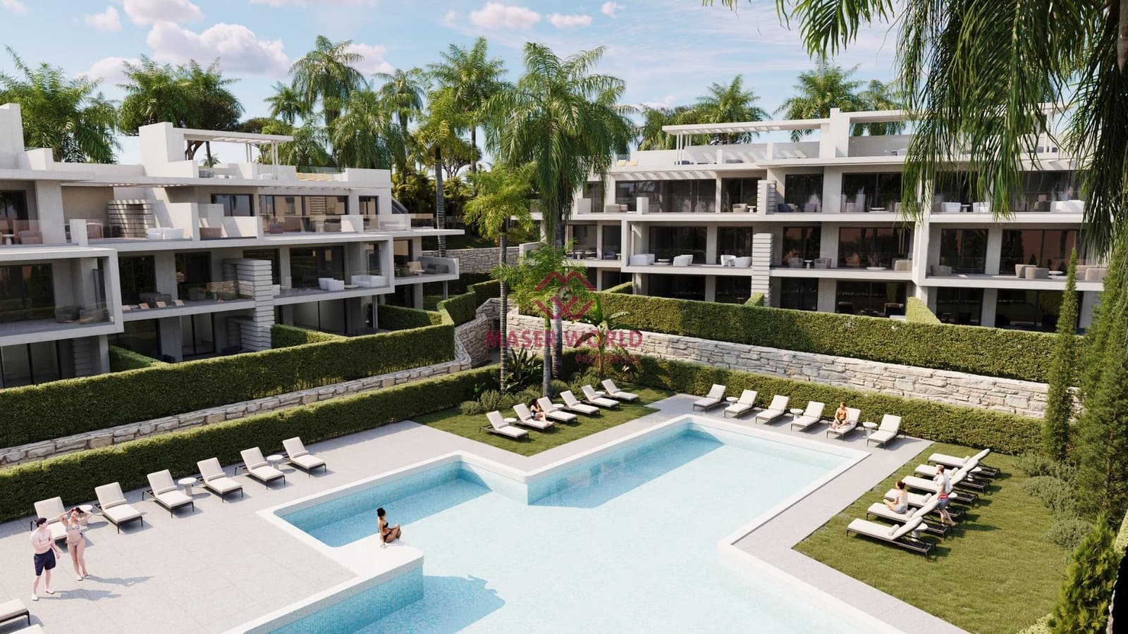 2 sypialnia Apartament na sprzedaż w Estepona z basenem - 495 000 € (Ref: 9188349)