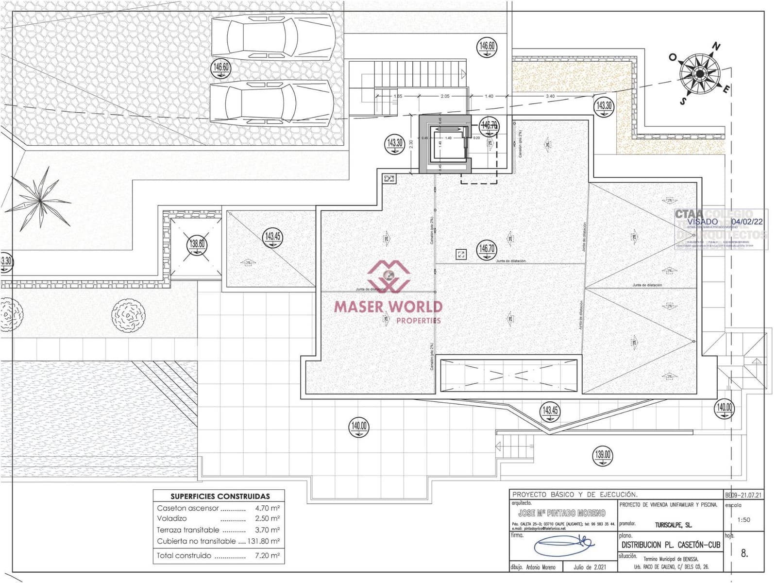 4 soverom Villa til salgs i Benissa med svømmebasseng - € 2 450 000 (Ref: 9188355)