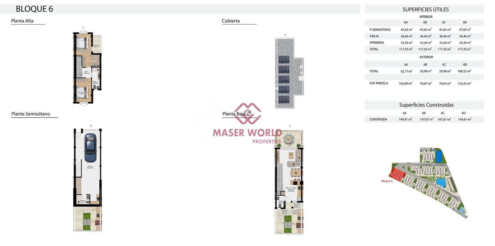 2 soverom Rekkehus til salgs i Rafol de Almunia med svømmebasseng garasje - € 289 000 (Ref: 9188356)