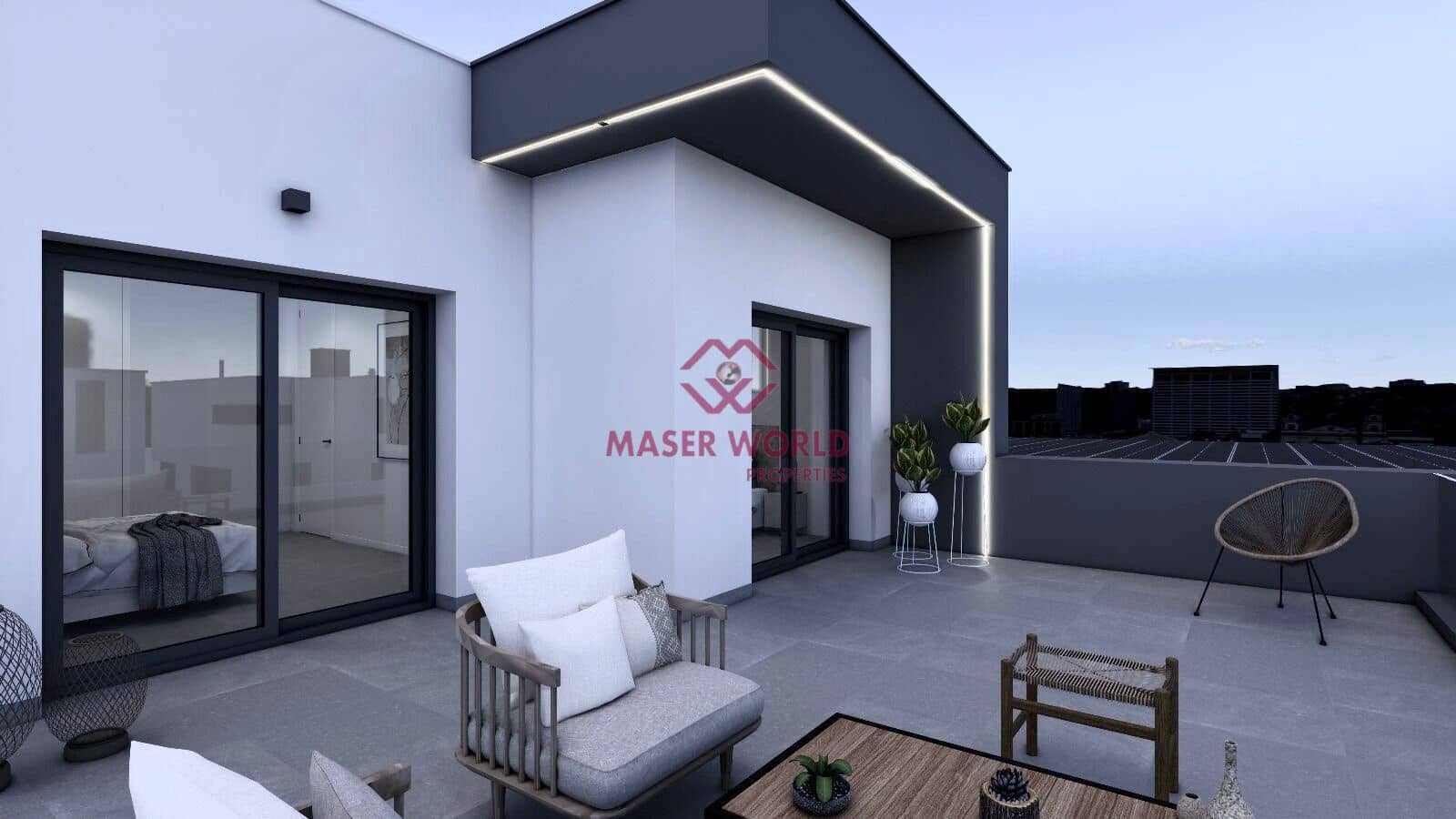 3 soveværelse Semi-Rækkehus til salg i Benijofar med swimmingpool - € 515.000 (Ref: 9188360)