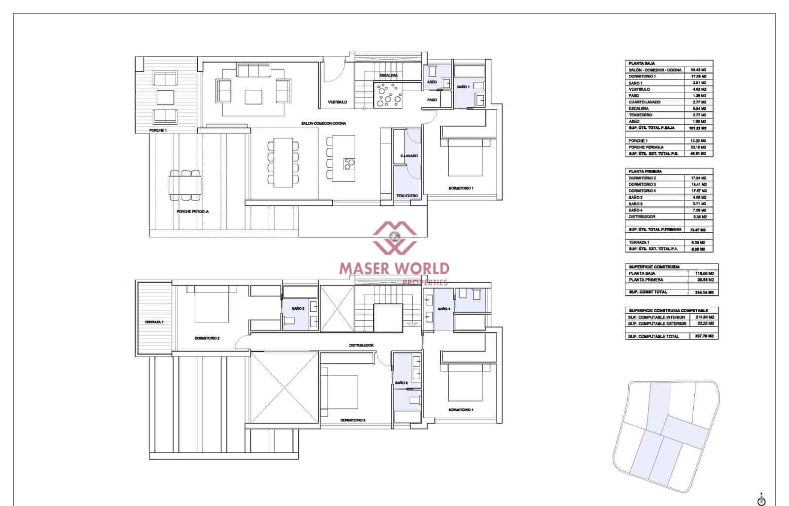 4 soverom Villa til salgs i Manilva med svømmebasseng - € 960 000 (Ref: 9190999)