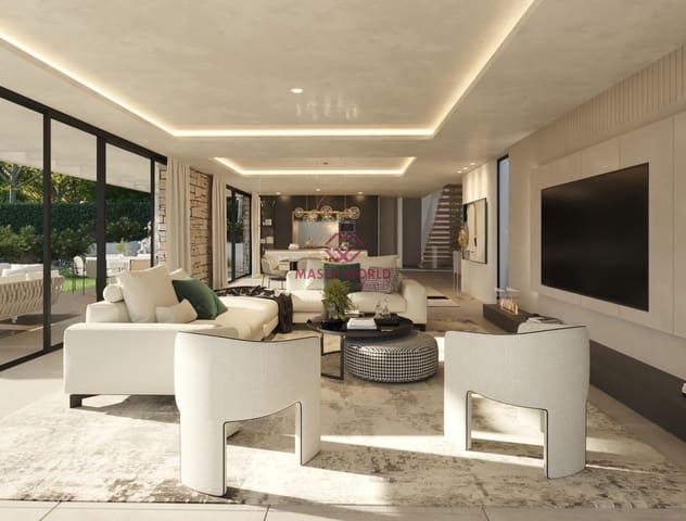 4 sypialnia Willa na sprzedaż w Benalmádena z basenem garażem - 2 950 000 € (Ref: 9191001)