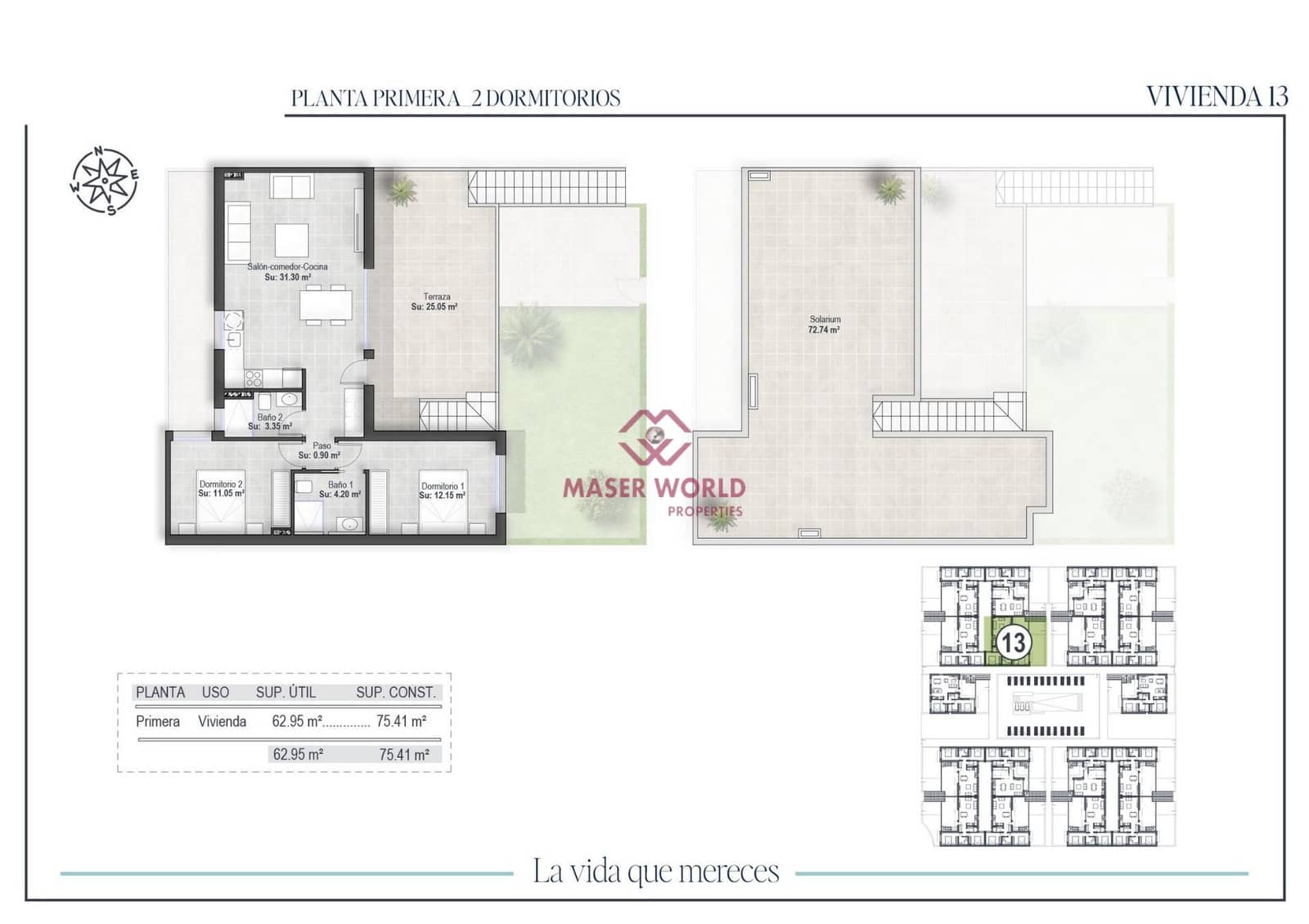 2 sypialnia Bungalow na sprzedaż w Alhama de Murcia z basenem - 251 750 € (Ref: 9192204)