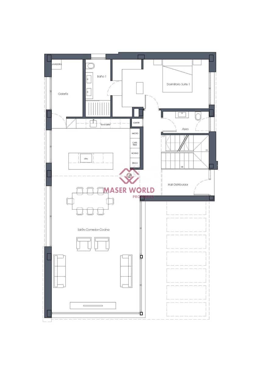 4 sypialnia Willa na sprzedaż w La Zenia z basenem garażem - 1 600 000 € (Ref: 9192205)