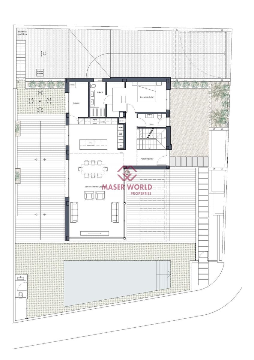 4 sypialnia Willa na sprzedaż w La Zenia z basenem garażem - 1 600 000 € (Ref: 9192205)