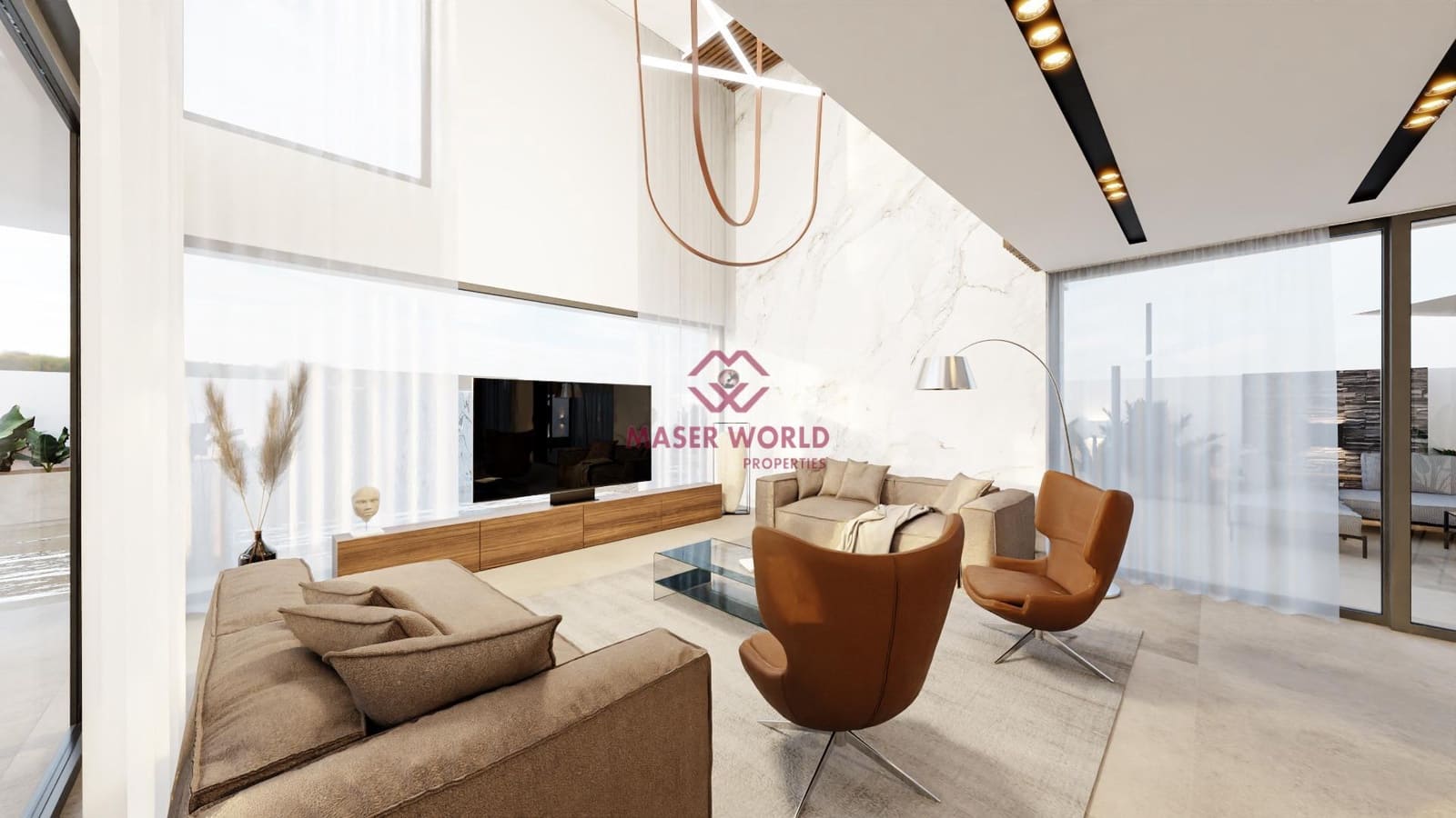 4 sypialnia Willa na sprzedaż w La Zenia z basenem garażem - 1 600 000 € (Ref: 9192205)