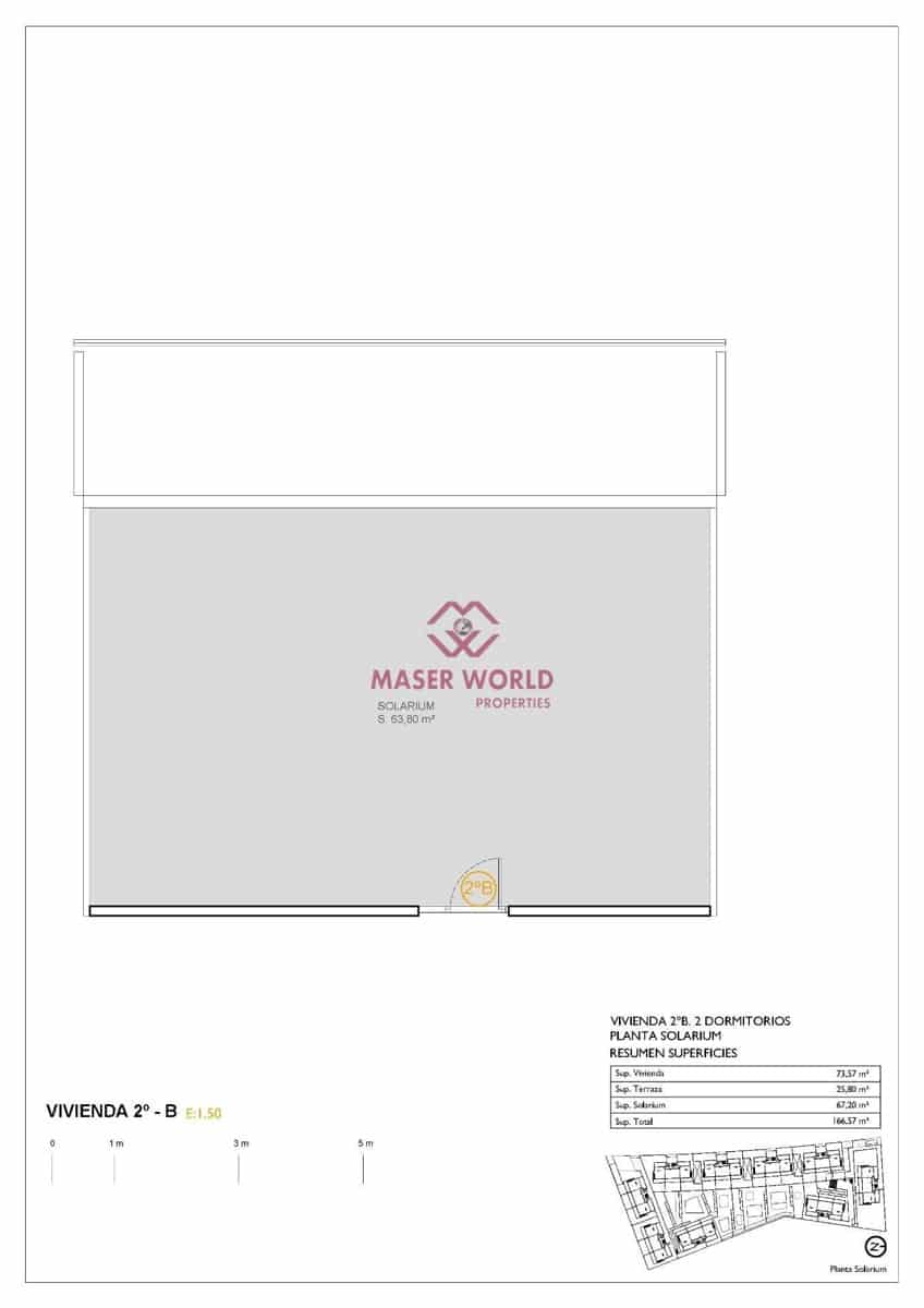 2 chambre Penthouse à vendre à Finestrat avec piscine - 450 000 € (Ref: 9192207)