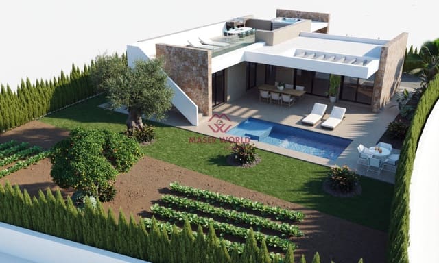 3 sovrum Villa till salu i Hacienda del Alamo, Fuente Alamo de Murcia med pool - 344 900 € (Ref: 9192209)