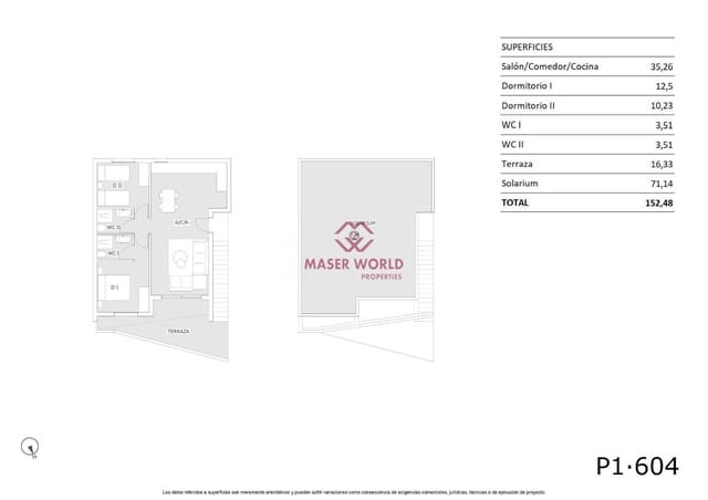 2 chambre Bungalow à vendre à San Miguel de Salinas avec piscine - 229 900 € (Ref: 9192210)