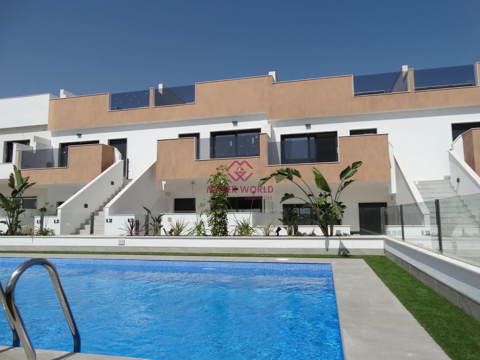3 Zimmer Bungalow zu verkaufen in Pilar de la Horadada mit Pool - 285.000 € (Ref: 9192212)