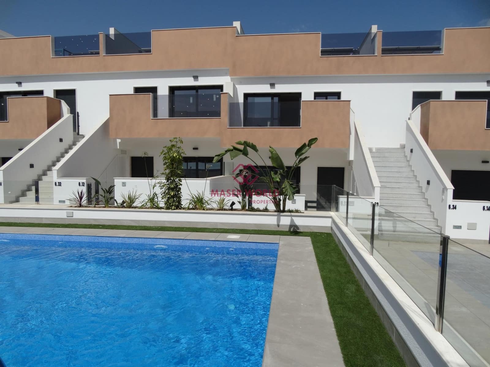 3 Zimmer Bungalow zu verkaufen in Pilar de la Horadada mit Pool - 285.000 € (Ref: 9192212)