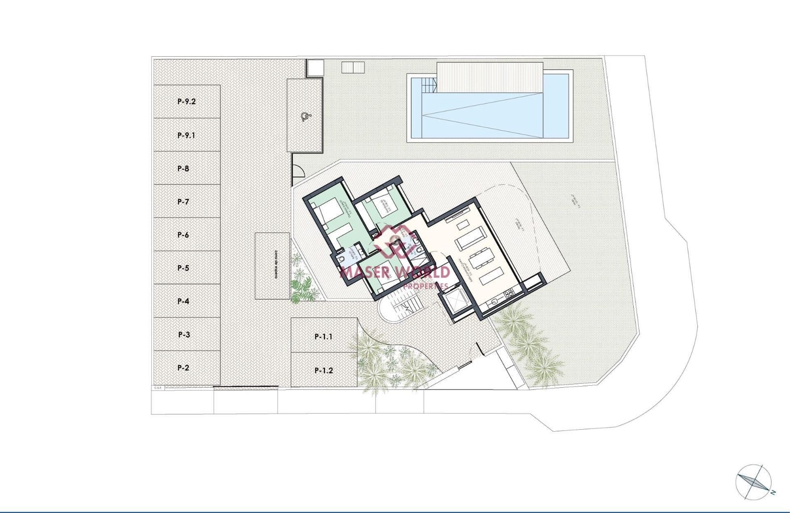 3 bedroom Apartment for sale in Guardamar del Segura with pool - € 345,000 (Ref: 9192213)