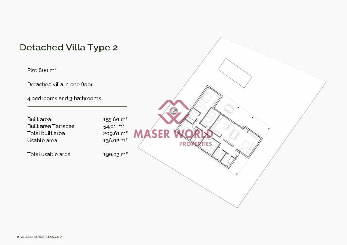 4 chambre Villa/Maison à vendre à Penaguila - 420 000 € (Ref: 9192219)