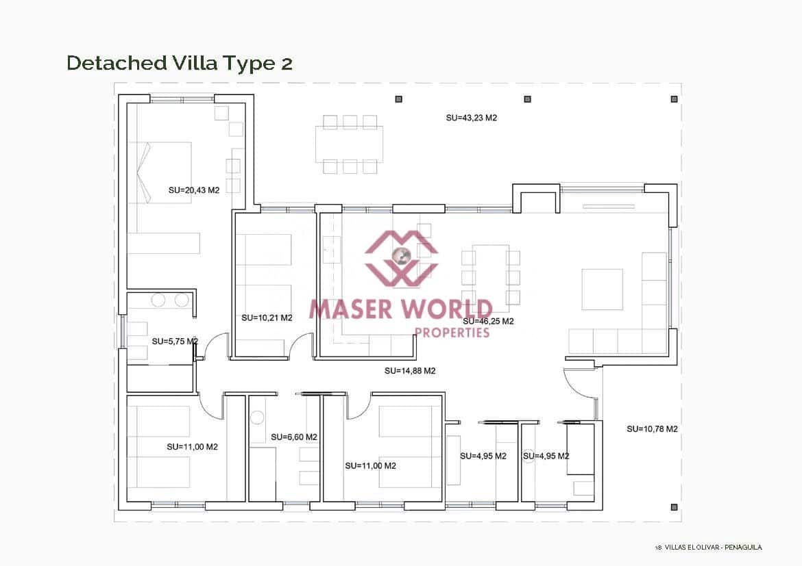 4 chambre Villa/Maison à vendre à Penaguila - 420 000 € (Ref: 9192219)