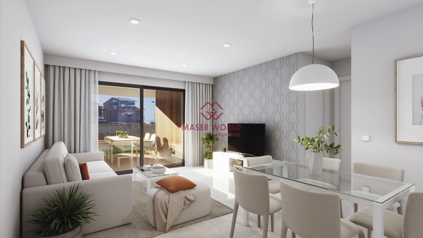 3 soverom Bungalow til salgs i Alamillo med svømmebasseng - € 342 311 (Ref: 9192222)