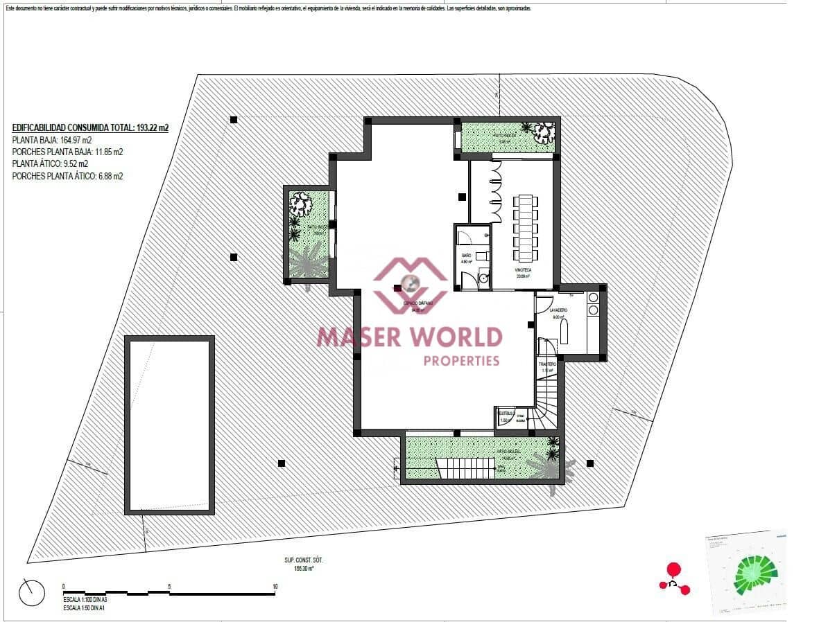 5 sypialnia Willa na sprzedaż w Los Alcazares z basenem - 1 300 000 € (Ref: 9192225)