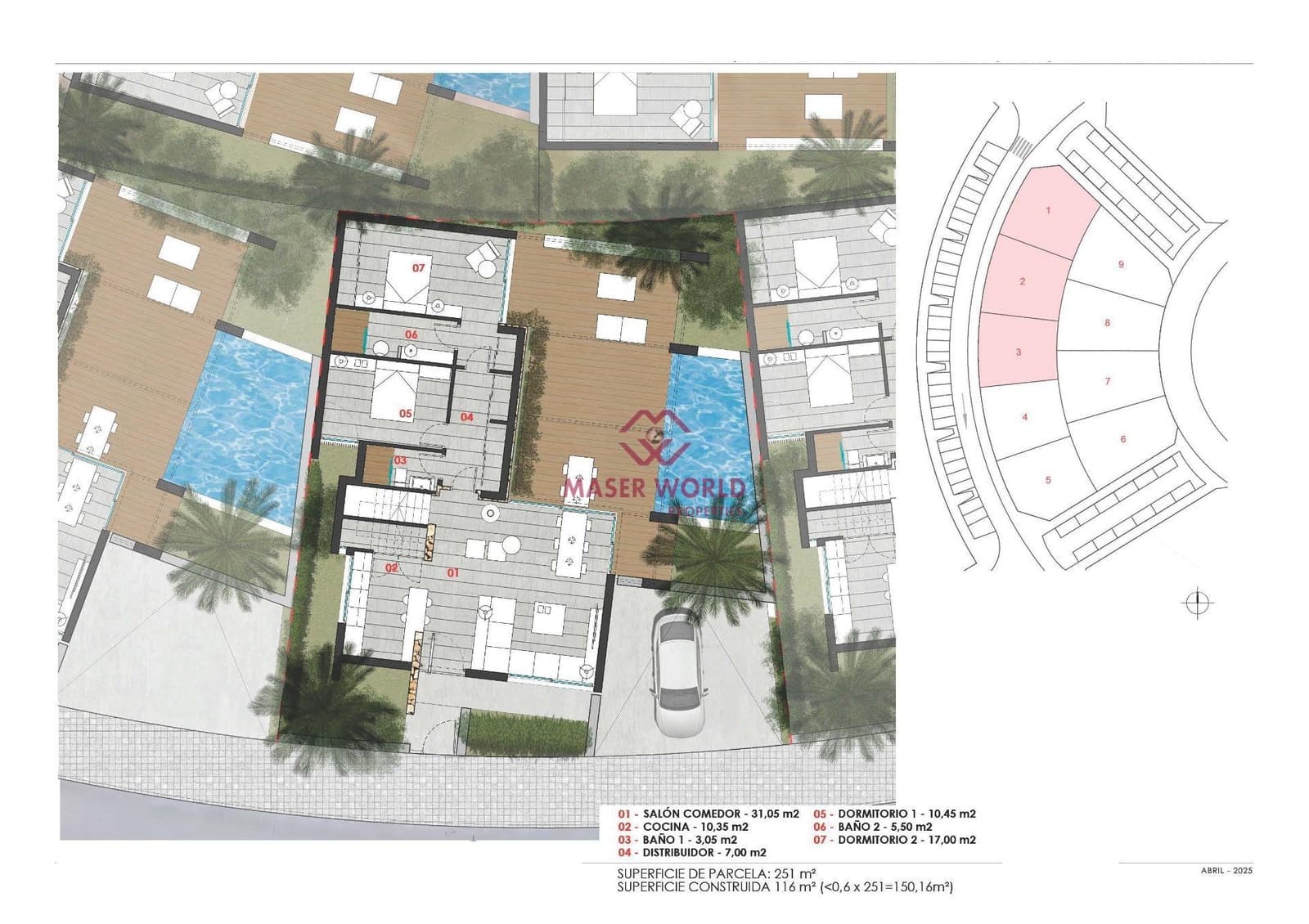 2 bedroom Villa for sale in Roldan with pool - € 389,000 (Ref: 9192227)