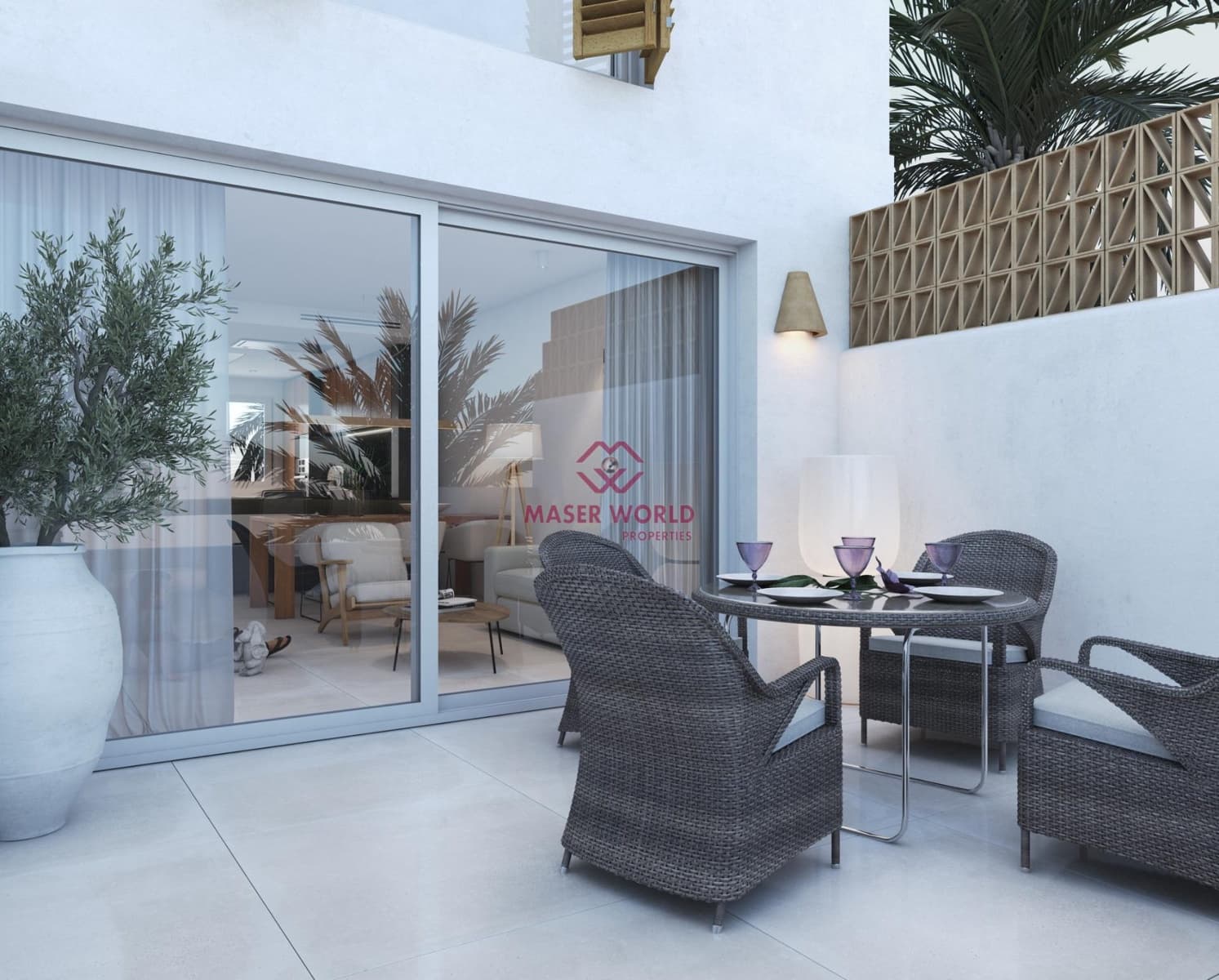 4 soveværelse Semi-Rækkehus til salg i Rafol de Almunia med swimmingpool garage - € 690.000 (Ref: 9192228)