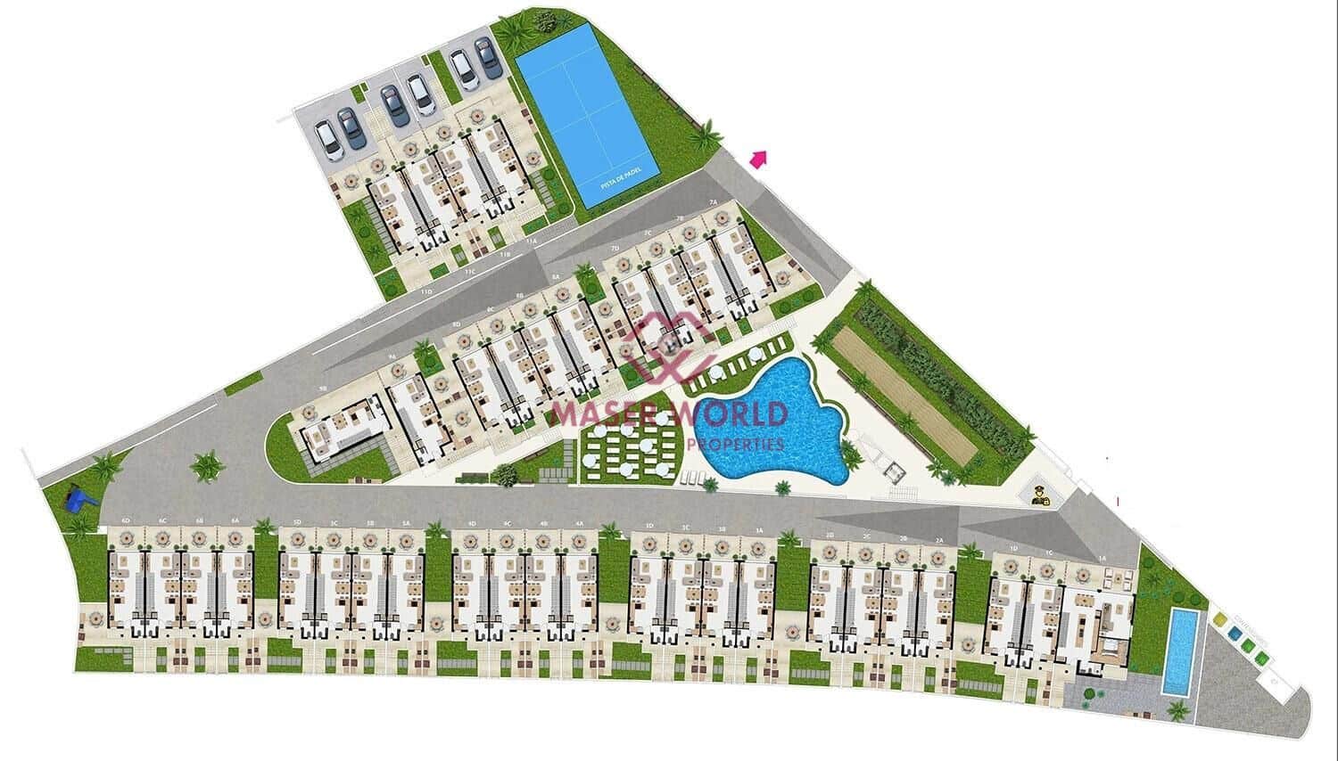 4 soveværelse Semi-Rækkehus til salg i Rafol de Almunia med swimmingpool garage - € 690.000 (Ref: 9192228)